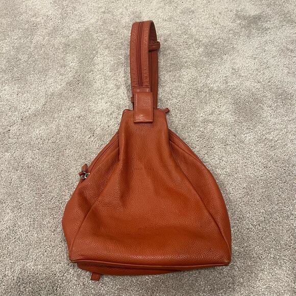 Wilsons Leather Handbags - Wilsons Leather Pelle Studio Brown Leather Backpack Purse